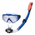 thumbnail image 1 of Set Snorkel Tubo + Mascara Buceo Azul Silicone Piscina Intex azul Estandar, 1 of 3