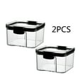 thumbnail image 2 of Fiudx Juego de Recipientes Herméticos para Almacenamiento, Diseño Compacto, Plástico Duradero, Versátiles para La Cocina, Organización de Refrigerios y Cereales, Tamaños de 460 Ml, 700 Ml, 1300 Ml y, 2 of 7