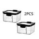thumbnail image 2 of Fiudx Juego de Recipientes Herméticos para Almacenamiento, Diseño Compacto, Plástico Duradero, Versátiles para La Cocina, Organización de Refrigerios y Cereales, Tamaños de 460 Ml, 700 Ml, 1300 Ml y, 2 of 7