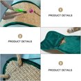 thumbnail image 3 of unbranded 1Ud Tapete Para De Sisal Con Peces Protección Muebles Marrón, 3 of 7