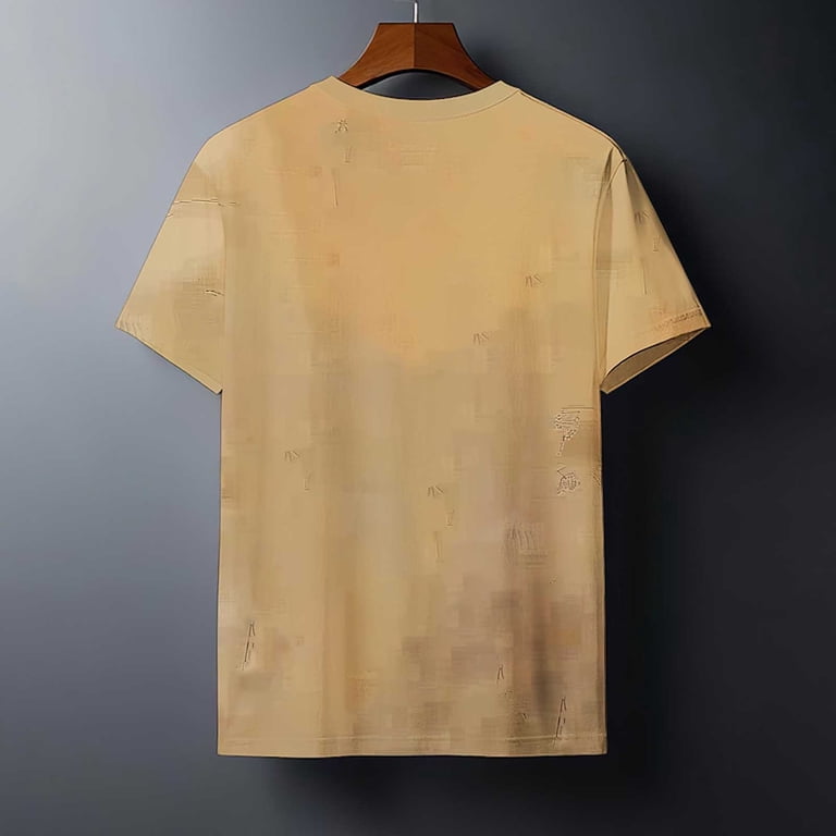 ZCFZJW Cute 3D Dogs Printed T-Shirts for Men Big and Tall Regular