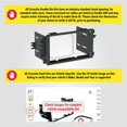 thumbnail image 2 of Scosche ICGM8BN Double DIN Radio Installation Dash Kit Compatible with Select 1992-2012 General Motors Vehicles - Complete Basic Aftermarke, 2 of 9