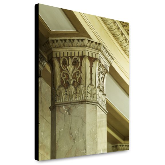 Canvas Print: Interior Column Detail, U.S. Courthouse, Toledo, Ohio, 2007
