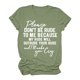 thumbnail image 4 of Gibobby Blusas Manga Larga Mujer Top de camiseta para mujer Top suelto de moda de fiesta（Verde， XXL), 4 of 5