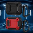 thumbnail image 4 of AMERTEER 2-Pack  Compatible with for airpods Pro 2nd Gen/1st Gen  for AirPods 1  2  3  4 Protective Case with Safety Lock  Anti-Scratch  Anti-Drop  Auto-Eject  Full Protection Earphone Ca, 4 of 4