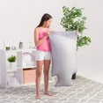 thumbnail image 2 of Posh Creations Filling Bean Bag Refill, 100 L, White with EZ-Pour Zipper Spout, 2 of 4