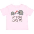 thumbnail image 3 of Inktastic My Papa Loves Me Grandchild Boys or Girls Baby T-Shirt, 3 of 5