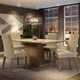 thumbnail image 2 of Conjunto Comedor Madesa Mesa Cristal 4 Sillas Aryeli - Marrón/Crema/Imperial, 2 of 9