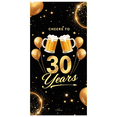 thumbnail image 2 of 30th Birthday Celebration Banner Backdrop Party Decorations for Cheers to 30 Years Milestone Event Decor Photography Background Supplies Festive Props, 2 of 4