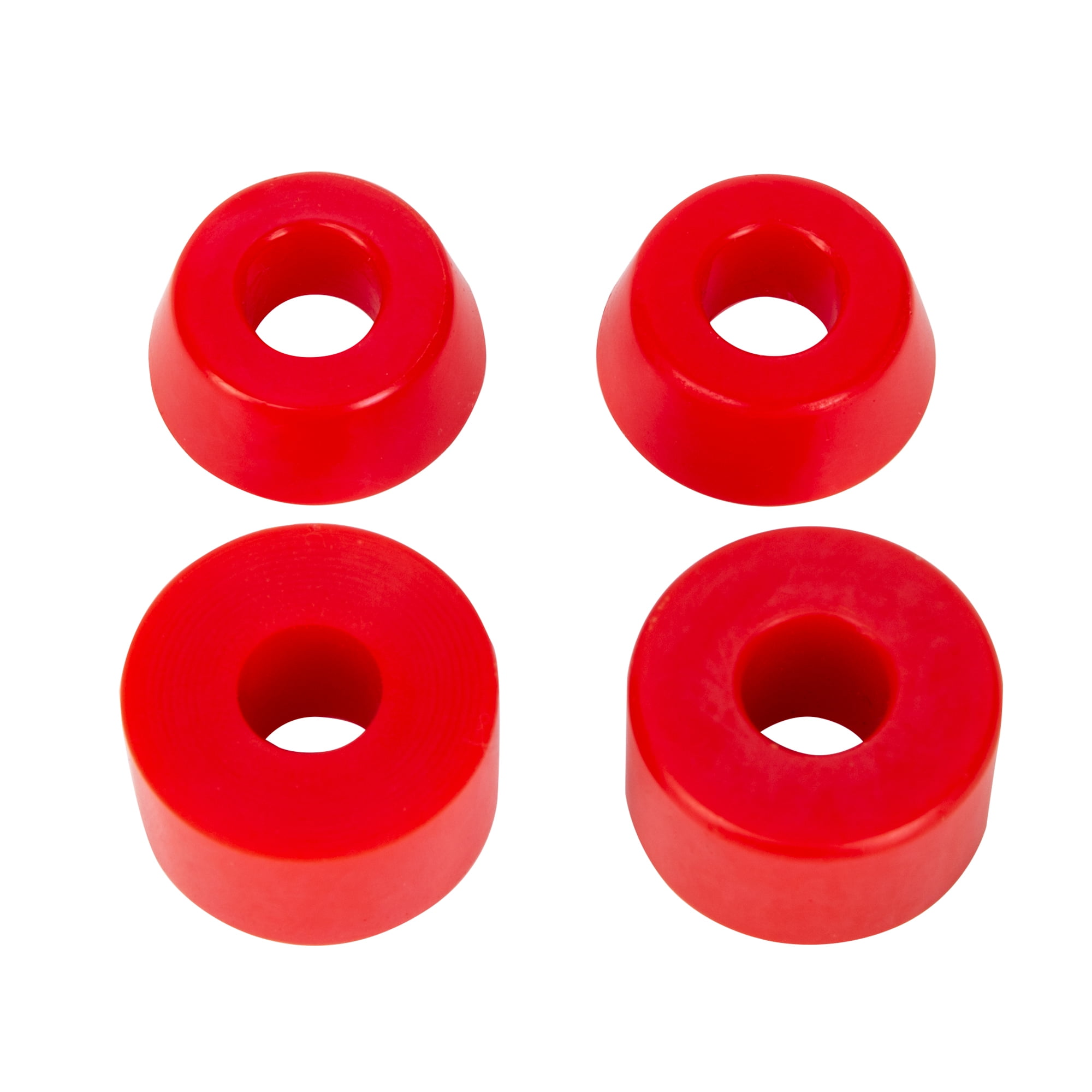 Cal 7 Skateboard Longboard Truck Bushing Set 4 Pcs Hardness 95A (Red