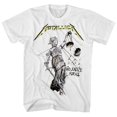thumbnail image 1 of Tshirt-métallique Justice pour Tous T-Shirt Unisexe Rock N Roll Concert de Musique Blanc-4TG, 1 of 2