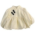 thumbnail image 1 of FYDUU Robe d'Été pour Fille, Robe en Dentelle Mignonne, Manches Longues, Mode Nouvel An, Robe Patineuse pour 18-24 Mois, 1 of 4