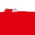 thumbnail image 1 of Vickerman Q214687 2,5 Po x 10 Verges Rouge avec Ruban de Points d'Or, 1 of 1