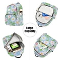 thumbnail image 5 of FORMRS Mini Backpack Purse for Women Travel Daypack Casual Shoulder Bag, Blue Floral, 5 of 7