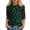1-J1073, variant on WOYY Girls St. Patrick's Day T-Shirt 3/4 Sleeve Crew Neck T Shirt Casual Tee, Sizes 3-13