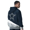 thumbnail image 2 of Men's G-III Sports by Carl Banks Navy/Charcoal Dallas Cowboys Dual Threat Reversable Full-Zip Hooded Jacket, 2 of 2