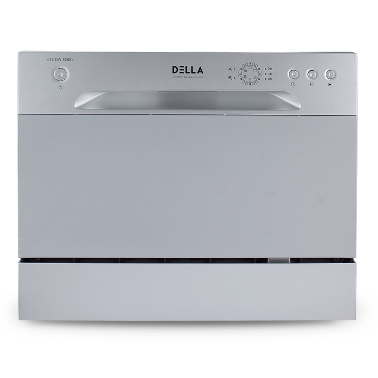 Della Portable Mini Countertop Dishwasher W 6 Place Settings