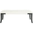 thumbnail image 3 of Safavieh Tyler Rustic Curved Tufted Bench, 3 of 10