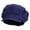 Denim, variant on Big Size Cotton Newsboy Hat - Brown XL-3XL