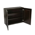 thumbnail image 3 of Design House 562207 36 x 24 x 12 in. Wall Cabinet, Espresso Shaker, 3 of 5