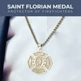 thumbnail image 6 of Picturesongold.Com Saint Florian Protector Firefighters Religious Necklace Pendants Adult-3/4 10K YG, 6 of 6