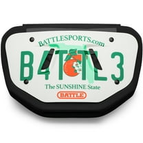 Battle Sports Adult License Plate Protective Football Back Plate - Florida
