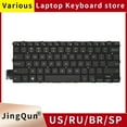 thumbnail image 2 of Clavier d'Ordinateur Portable pour Dell Inspiron P92G P93G Latitude 3400 P111G Vostro 5481 5480 P77F Rétroéclairage RU Original, 2 of 6