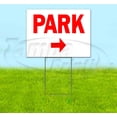 thumbnail image 1 of Park Right (18" x 24") Yard Sign, Includes Metal Step Stake, 1 of 6