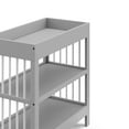 thumbnail image 6 of Graco Teddi Changing Table with Changing Pad by Graco, Pebble Gray/White, 6 of 8