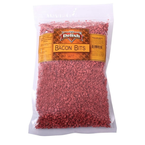 Imitation Bacon Bits by Its Delish, 10 lbs Bulk