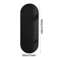 thumbnail image 4 of Nuoqisi Extra Thick Yoga Mat, Large Workout Mat| Non-slip, extra long & wide, thick cushion for joint, fitness mat for yoga, pilates, stretching & floor workouts , Black, 4 of 7