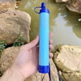 thumbnail image 4 of Filtro de agua Dispositivo de purificación de agua Filtración de agua personal portátil Supervivencia para actividades de al aire libre y Baoblaze purificador de agua portatil, 4 of 8