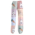 thumbnail image 5 of KDDYLITQ Womens Easter Pj Pants Egg Rabbit Graphic Elastic Hight Waist Drawstring Casual Sleep Pants Carrots Straight Wide Leg Baggy Formal Lounge Pants Multicolor S, 5 of 5