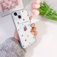 thumbnail image 5 of Compatible for iPhone 14 Case Clear with Card Holder, Cute Heart Pattern Love Design for Women Girl, Protective Soft TPU Shock-Absorbing Wallet Case for iPhone 14-Red Heart, 5 of 13