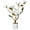 White, variant on Senfot 60cm Single White Artificial Magnolia Tree PEVA Polyester Fabric Small Fake Blossom Plant Table Shelf Desktop Home Decor
