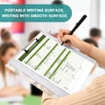thumbnail image 5 of FORMRS 3 Ring Binder 1.5 inch with Pockets Set of 2 Clip Board 200 Sheets Capacity, Colorful Watercolor Seashells, 5 of 8