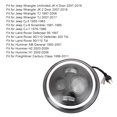 thumbnail image 1 of Cergrey 7inch Round LED Headlight Halo Angle Eyes Daytime Running Light Turn Signal Lamp,Turn Signal Indicator,LED Headlight, 1 of 8