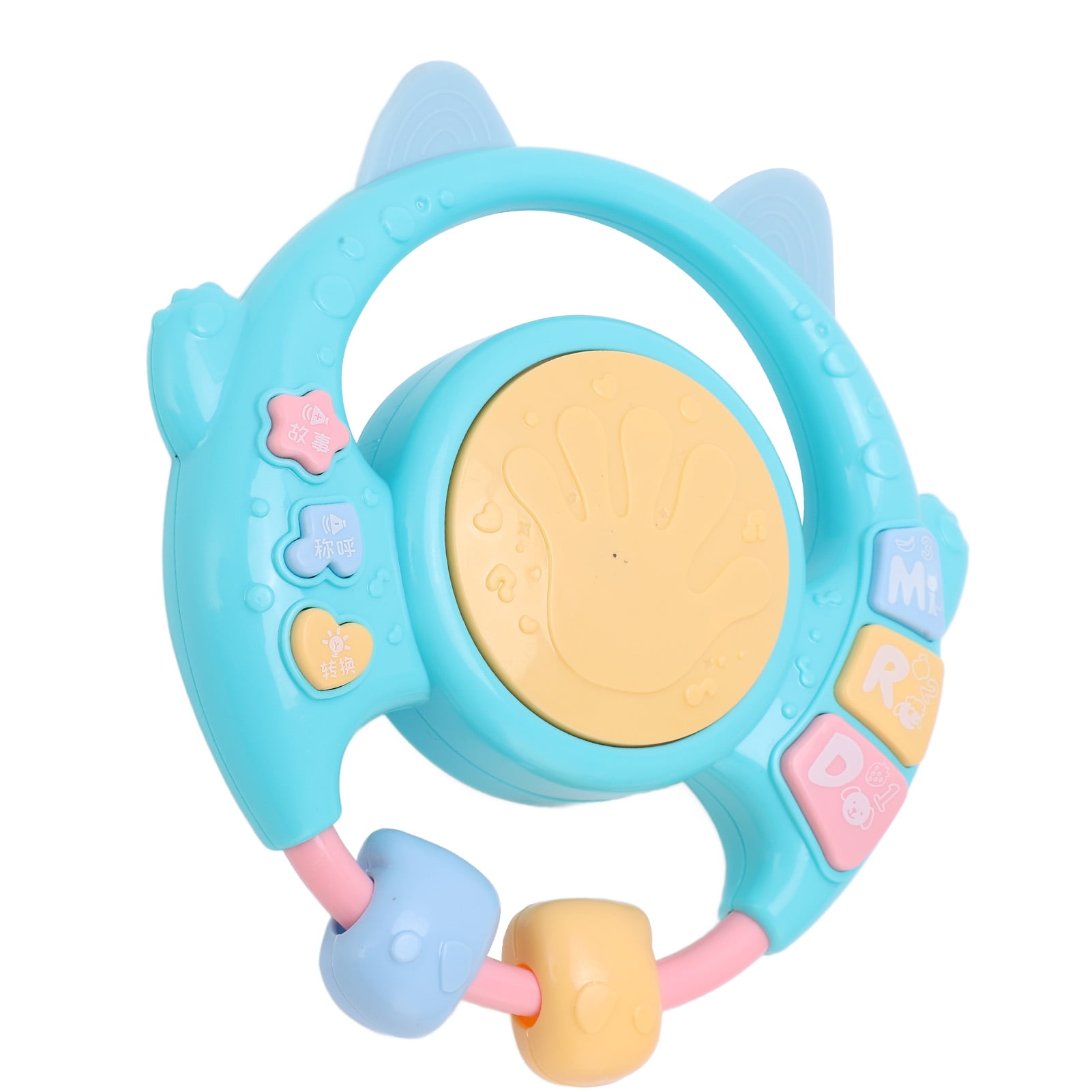 Baby Hand Drum Baby Drum Toy Chewing Hand Drum Toy Musical Sound