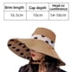 thumbnail image 2 of Sombrero de pescador con protección solar UV, ala ancha, gorra de playa de verano, 2 of 5
