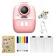 thumbnail image 3 of D10 Impresora fotográfica con cámara instantánea 1080P HD Mini cámara digital para niños con luz de Irfora Cámara, 3 of 6