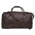 thumbnail image 5 of Hidesign Charles Leather Cabin Travel Duffle Weekend Bag, 5 of 5