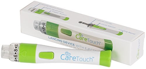 Care Touch Adjustable Lancing Device, 10 Adjustable Depths