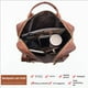 thumbnail image 4 of Mochila Impermeable Qarigey para Mujer de Cuero Suave Casual Color Rojo, 4 of 6