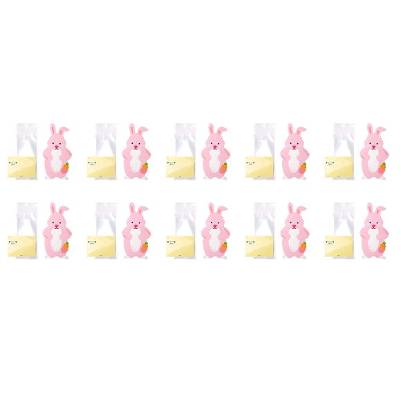 Tarjeta de embalaje de caramelos con dibujos animados Tarjeta con animales de dibujos animados que sostienen caramelos Tarjeta con animales Adecuada para la decoración de caramelos 10 unidades