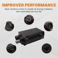 thumbnail image 2 of Power Window Motor Rear Door Window Lift Regulator Motor for, 2 of 5