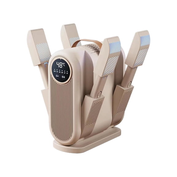 Shoe Dryer and Boot Dryer with Adjustable Timer, Portable Dryer for Sneakers, Gloves, and Socks, 360° Fast Drying Gear with Gentle Warm Air, Odor Eliminator for Sports Equipment and Footwear