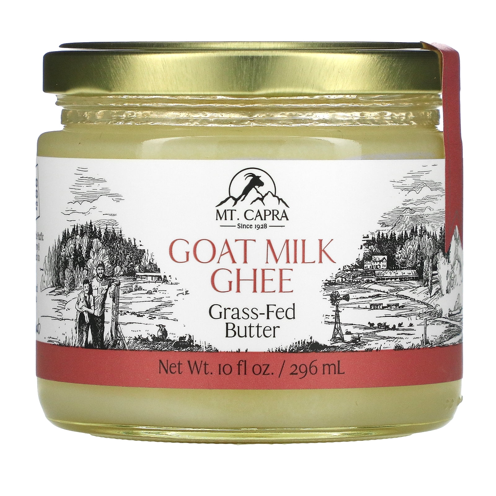 Goat Milk Ghee, 10 fl oz (296 ml), Mt. Capra