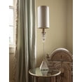 thumbnail image 2 of Lucas McKearn Madison Traditional Crystal Buffet Lamp in White Crackle/Gold, 2 of 2