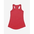 thumbnail image 2 of The Racer Back Tank | 8700 | Red Heather | Medium, 2 of 2
