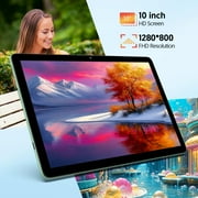 Android 14 Tablet 10 inch 128GB ROM 8GB RAM Google GMS Computer Tablet,8000mAh,Wifi, Bluetooth
